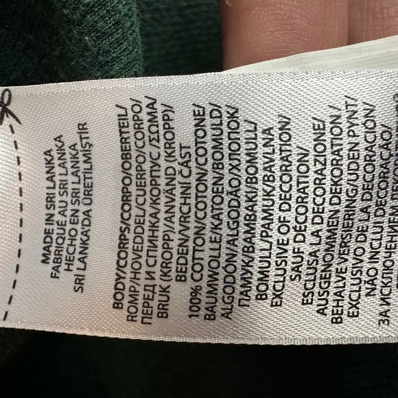 Polo Ralph Lauren Men’s Quarter Zip Dark Green Sweater. Size XL - Picture 5 of 7